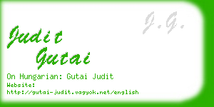 judit gutai business card
